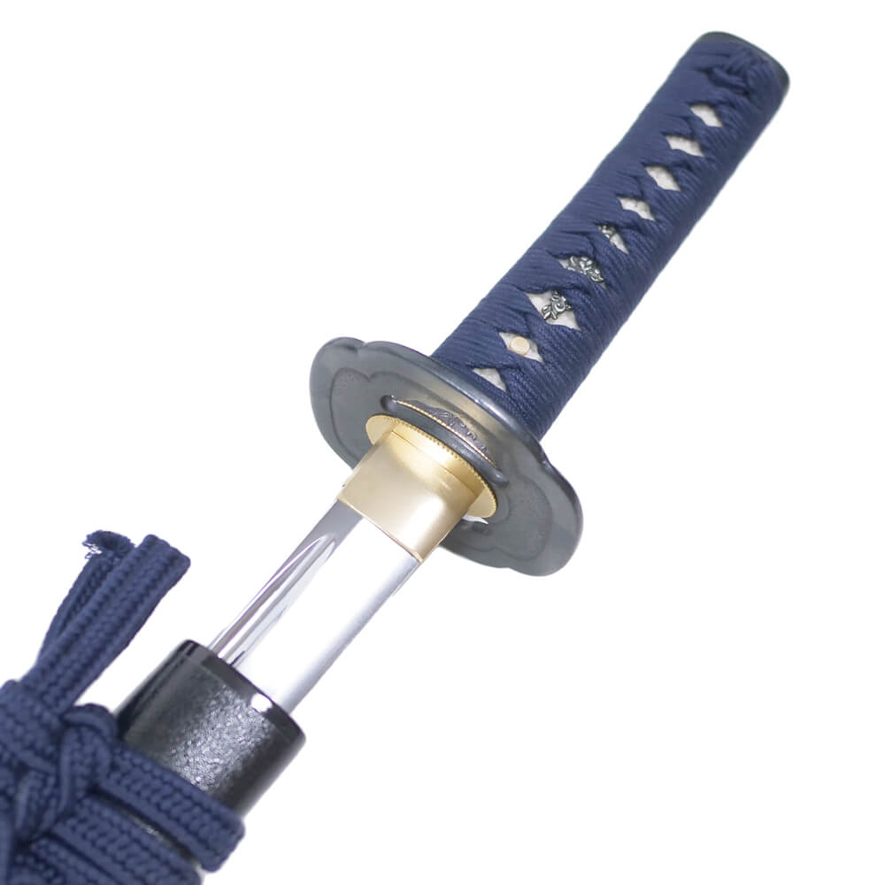 模造刀の鍔 10 個セットA 銅製と合金製 刀装具-